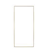 WANDSPIEGEL 100/200/2,5 cm    in rechteckig  - Goldfarben, Trend, Glas/Holzwerkstoff (100/200/2,5cm) - Landscape