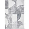 FLACHWEBETEPPICH 130/190 cm Grau rechteckig  - Grau, Design, Textil (130/190cm) - Novel