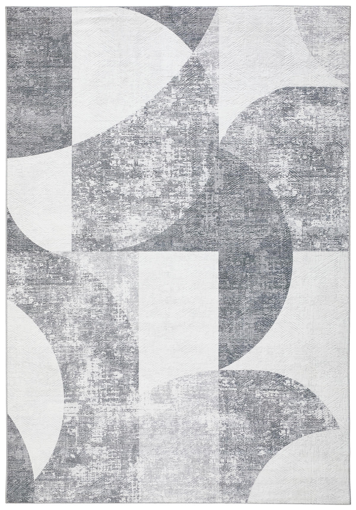 FLACHWEBETEPPICH 160/230 cm Grau rechteckig  - Grau, Design, Textil (160/230cm) - Novel