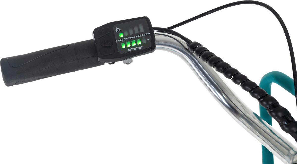 ELEKTROFAHRRAD ALU CITY 148E 28 Zoll  - Blau, Basics, Metall (180/70/100cm)