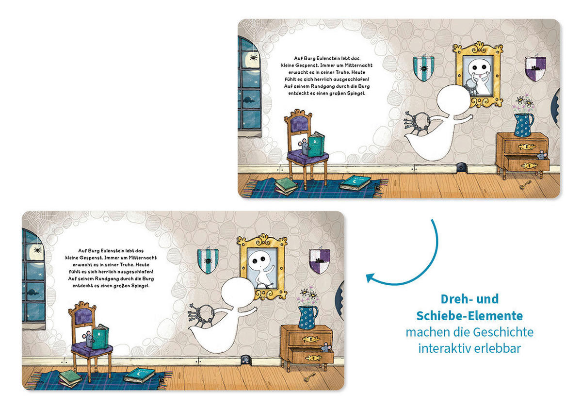BUCH Das kleine Gespenst Spiel mit dem kleinen Gespenst  - Multicolor, Basics, Papier (18/20/1,5cm)