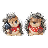 DEKOIGEL - Beige/Rot, LIFESTYLE, Keramik (6/6/6,5cm)