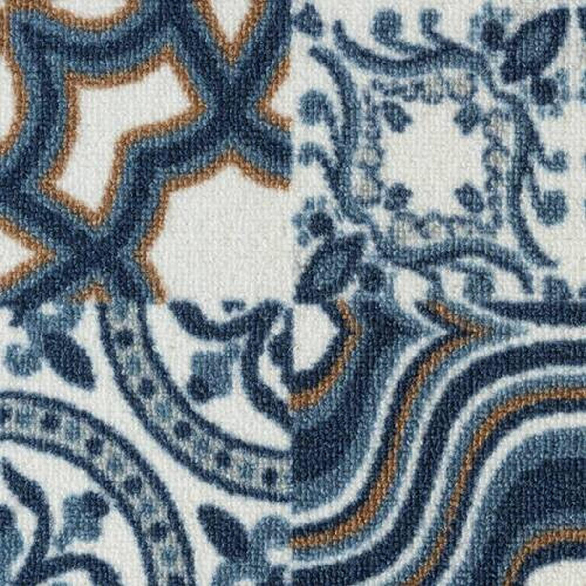 LÄUFER 80/250 cm  - Blau, Design, Kunststoff/Textil (80/250cm) - Novel