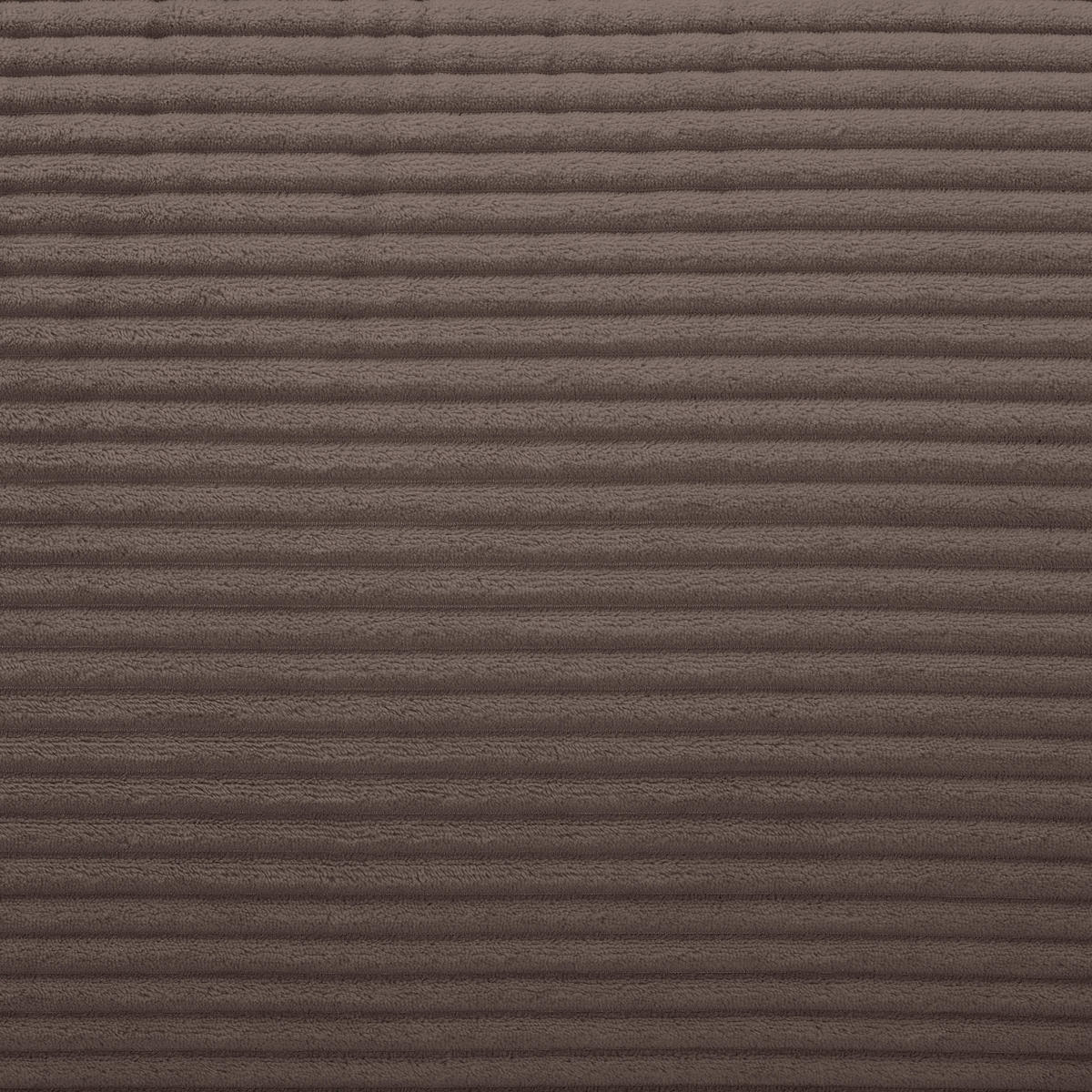 ECKSOFA Mokka Cord  - Schwarz/Mokka, Design, Kunststoff/Textil (196/303cm) - Livetastic
