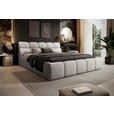 POLSTERBETT Beige 180/200 cm  - Beige/Schwarz, Design, Kunststoff/Textil (180/200cm) - Esposa