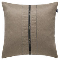 KISSENBEZUG RIBBON 40/40 cm  - Beige/Mokka, Design, Textil (40/40cm) - Joop!