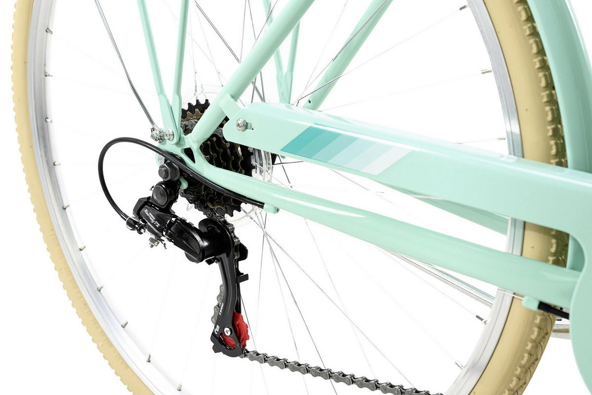 CITYBIKE 26 Zoll Damen  - Gelb/Mintgrün, Basics, Metall (180/70cm) - Atrigo