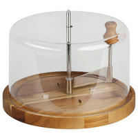 KÄSEHOBEL  - Akaziefarben, Basics, Holz/Kunststoff (22/22/13.7cm) - Kesper