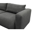 SCHLAFSOFA Flachgewebe Anthrazit  inkl.  - Anthrazit/Schwarz, MODERN, Kunststoff/Textil (248/94/109cm) - Carryhome