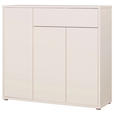 SCHUHSCHRANK  in 109,2/99,1/34,9 cm  - Sandfarben/Grau, MODERN, Holzwerkstoff/Kunststoff (109,2/99,1/34,9cm) - Carryhome