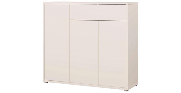 SCHUHSCHRANK  in 109,2/99,1/34,9 cm  - Sandfarben/Grau, MODERN, Holzwerkstoff/Kunststoff (109,2/99,1/34,9cm) - Carryhome