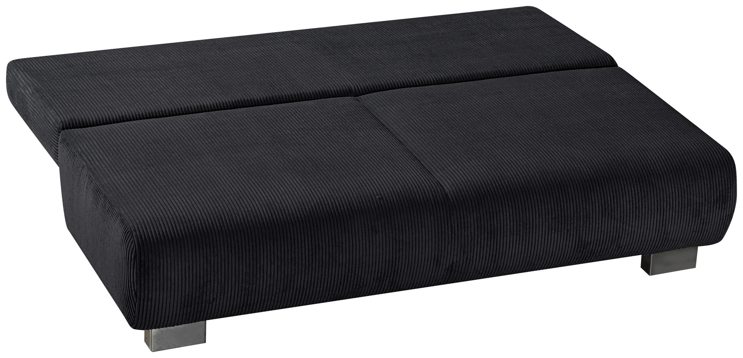 Thumbnail - Novel Schlafsofa Rowan, Schwarz, Textil, 2-Sitzer, Füllung: Schaumstoff, 196x89x94 cm, Stoffauswahl, Wohnzimmer, Sofas &...