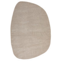 WEBTEPPICH 160/230 cm Taupe organisch  - Taupe, Design, Textil (160/230cm) - Novel