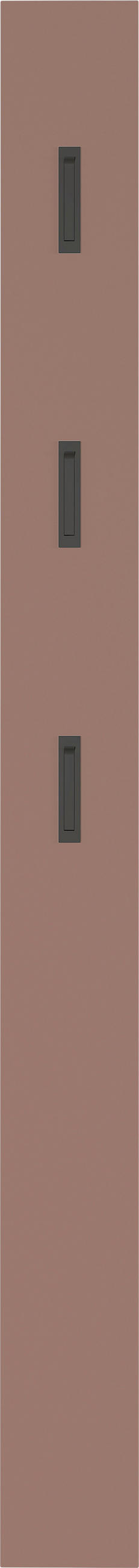 GARDEROBENPANEEL  in 15/170/3 cm  - Braun, Design, Holzwerkstoff (15/170/3cm)