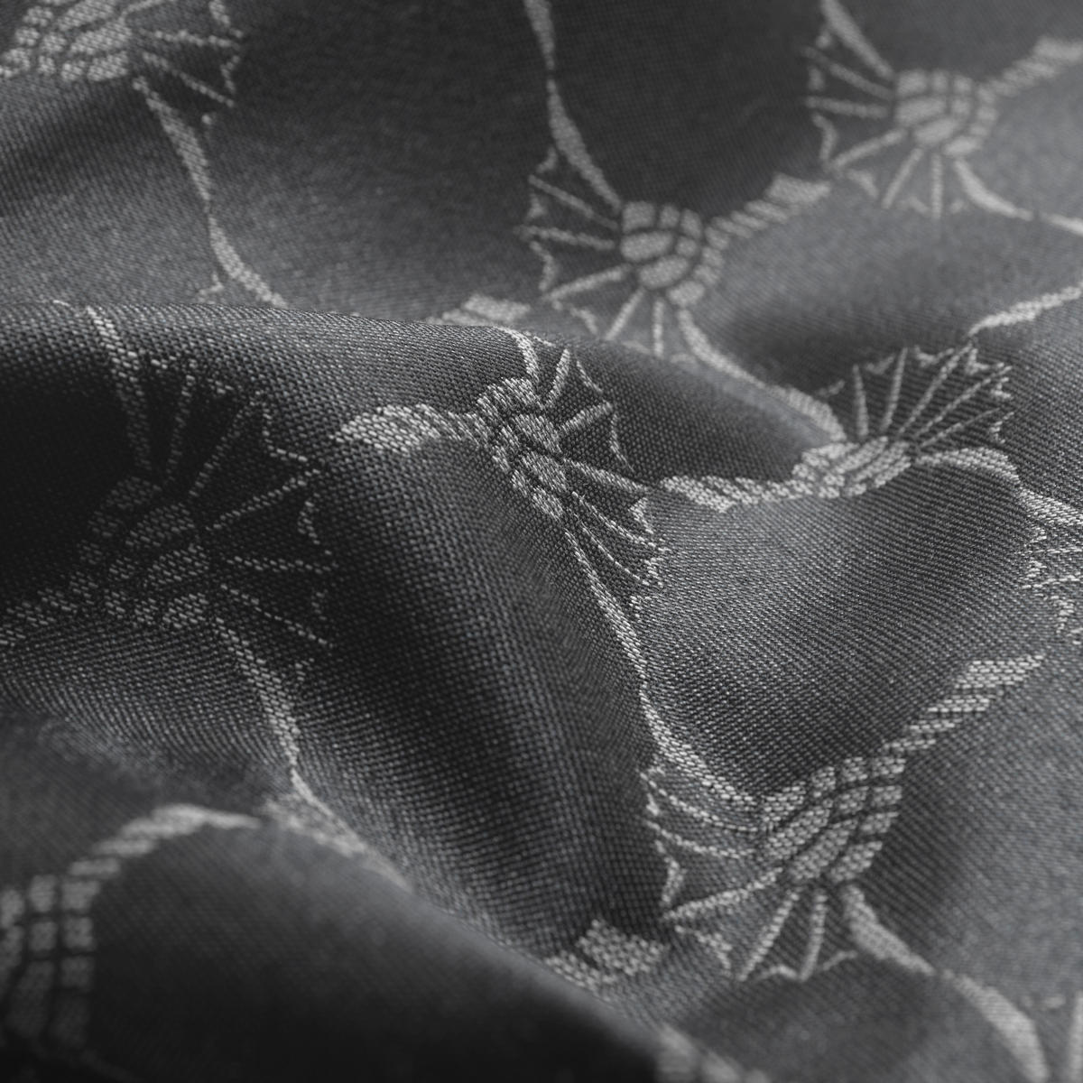 KISSENHÜLLE J!Metallic 40/60 cm  - Dunkelblau, Basics, Textil (40/60cm) - Joop!