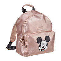 RUCKSACK Mickey Mouse  - Roségold, Basics, Textil (35/28/12cm) - Disney