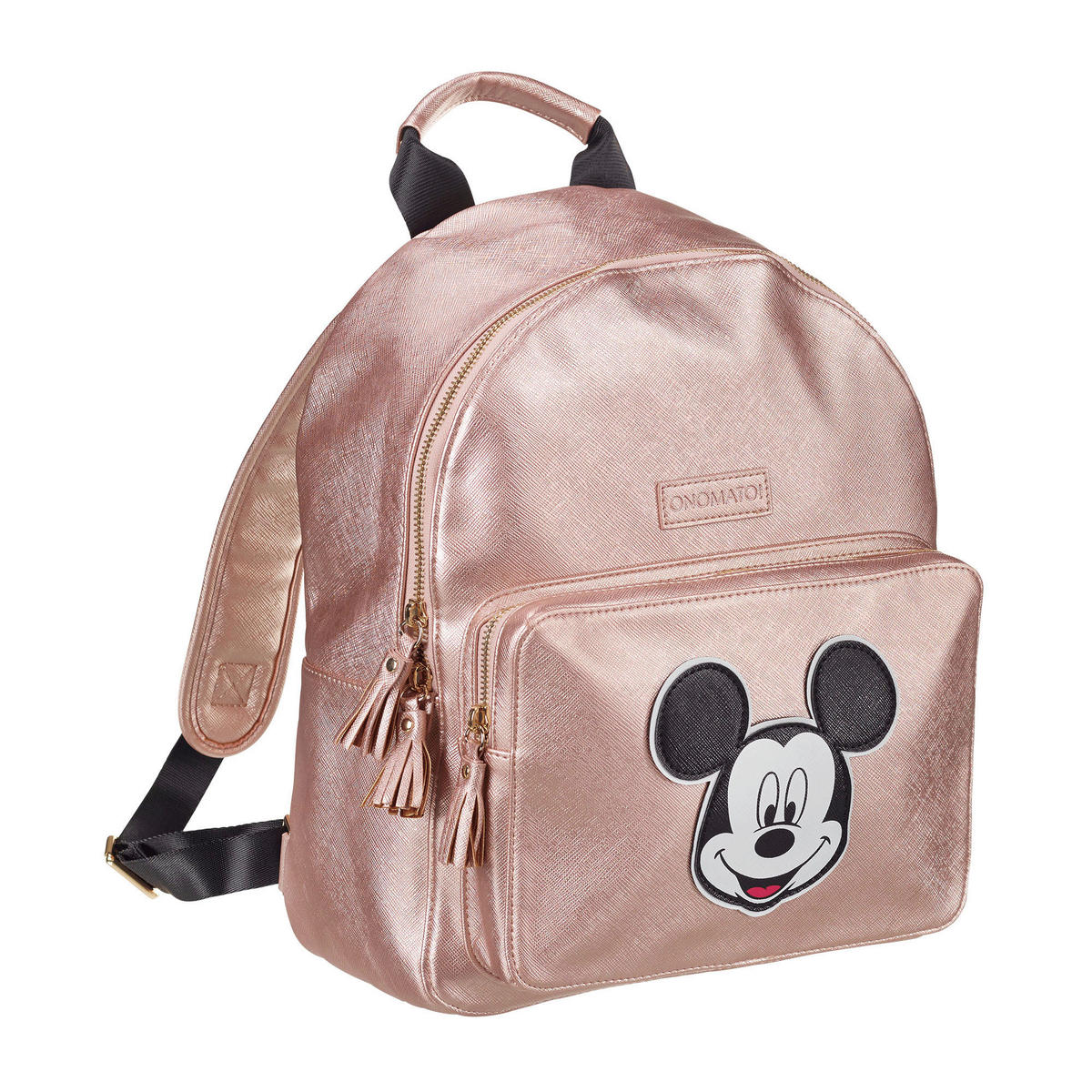 RUCKSACK Mickey Mouse  - Roségold, Basics, Textil (35/28/12cm) - Disney