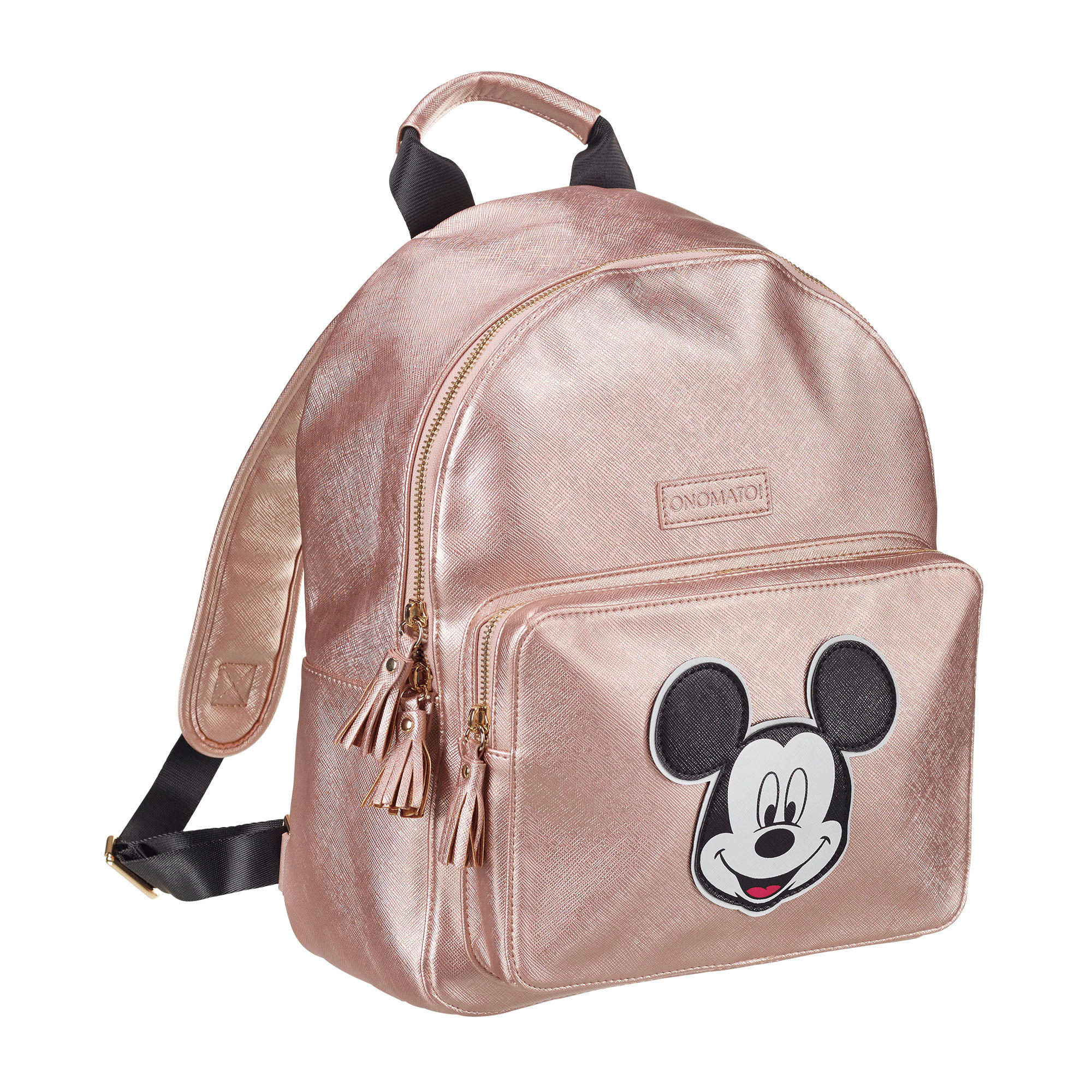 Disney Rucksack Mickey Mouse Roségold 35x28x12 cm