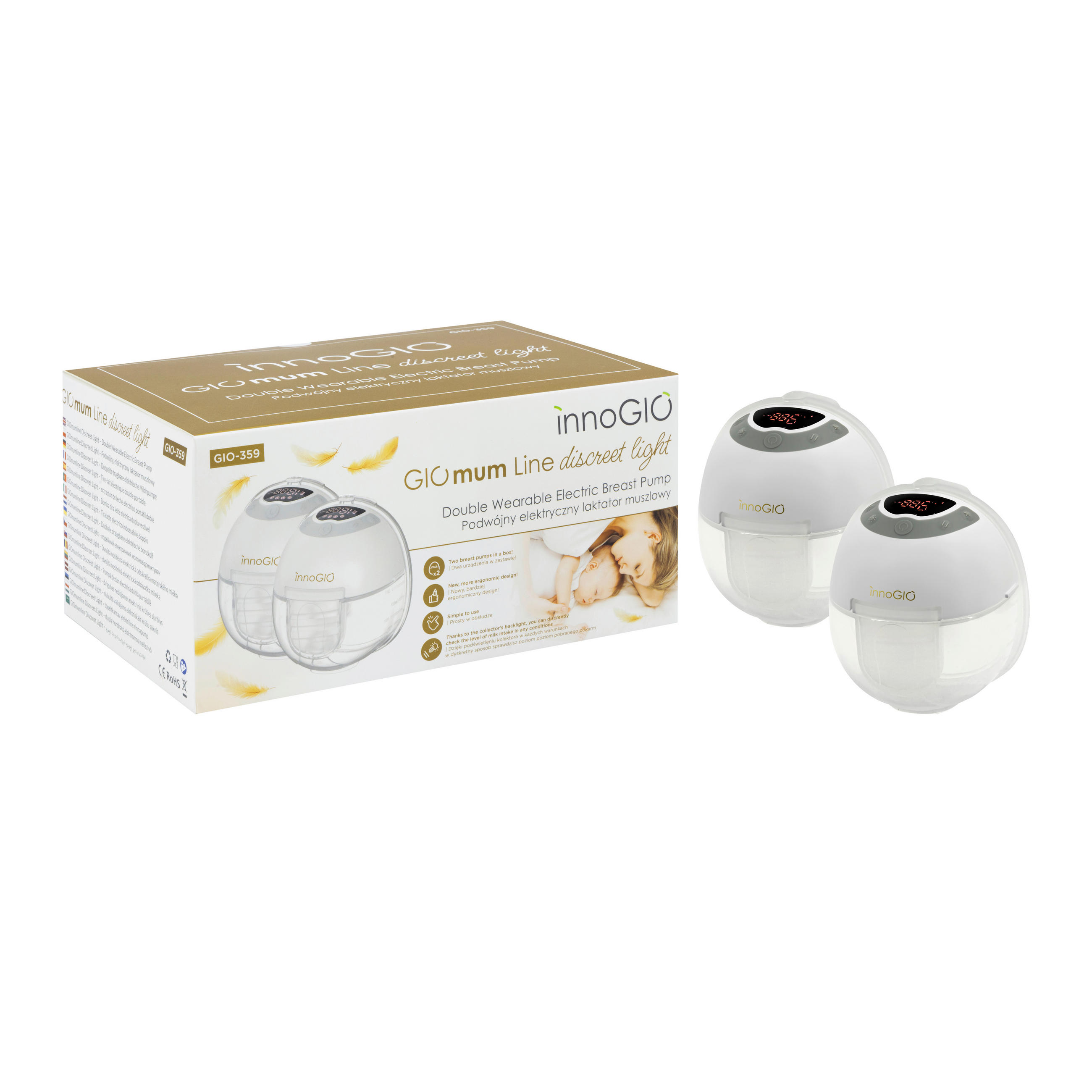 MILCHPUMPE - Weiß, Basics, Kunststoff (11/12cm)
