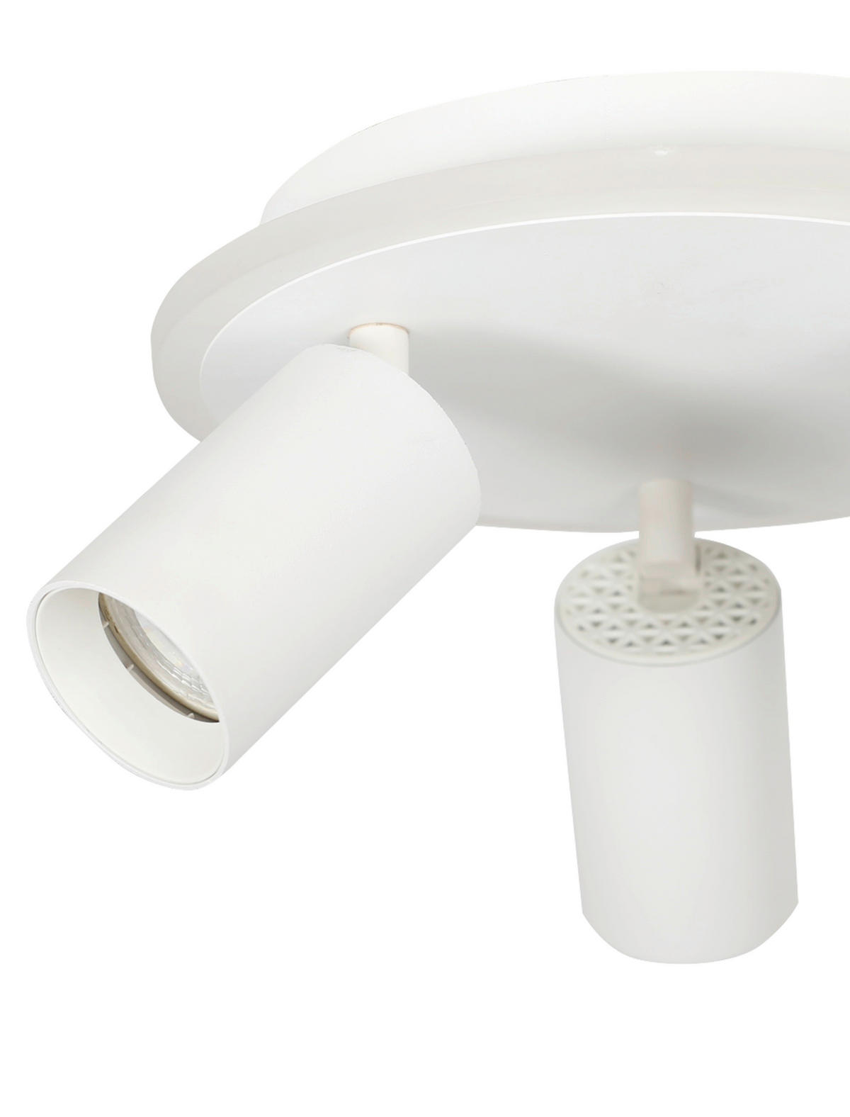 LED-DECKENSTRAHLER Parma 14/24/24 cm  - Weiß, Design, Metall (14/24/24cm)