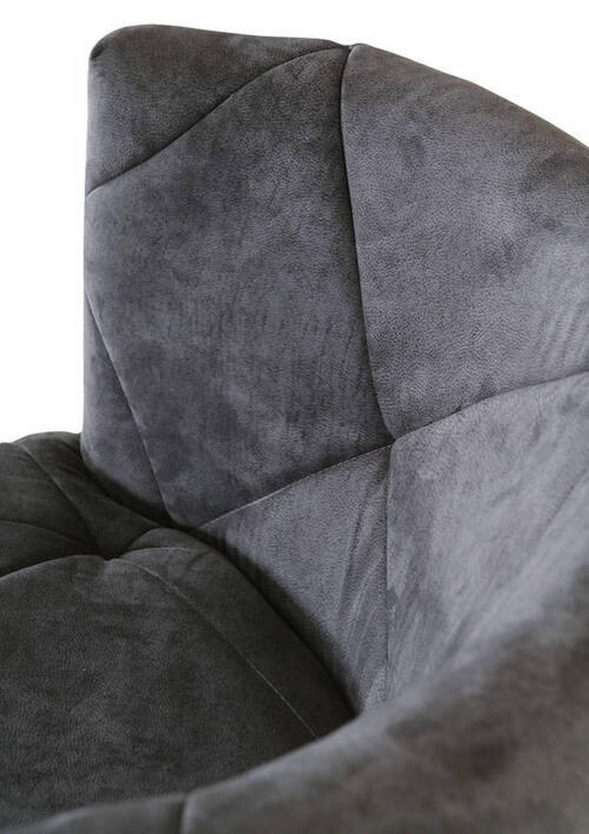 SESSEL Flachgewebe Schwarz    - Schwarz, LIFESTYLE, Textil/Metall (93/80/88cm) - Landscape
