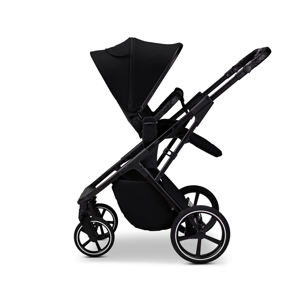 KOMBIKINDERWAGEN  Ciao  onyx  - Schwarz, Basics, Textil (116/57/94cm) - Moon