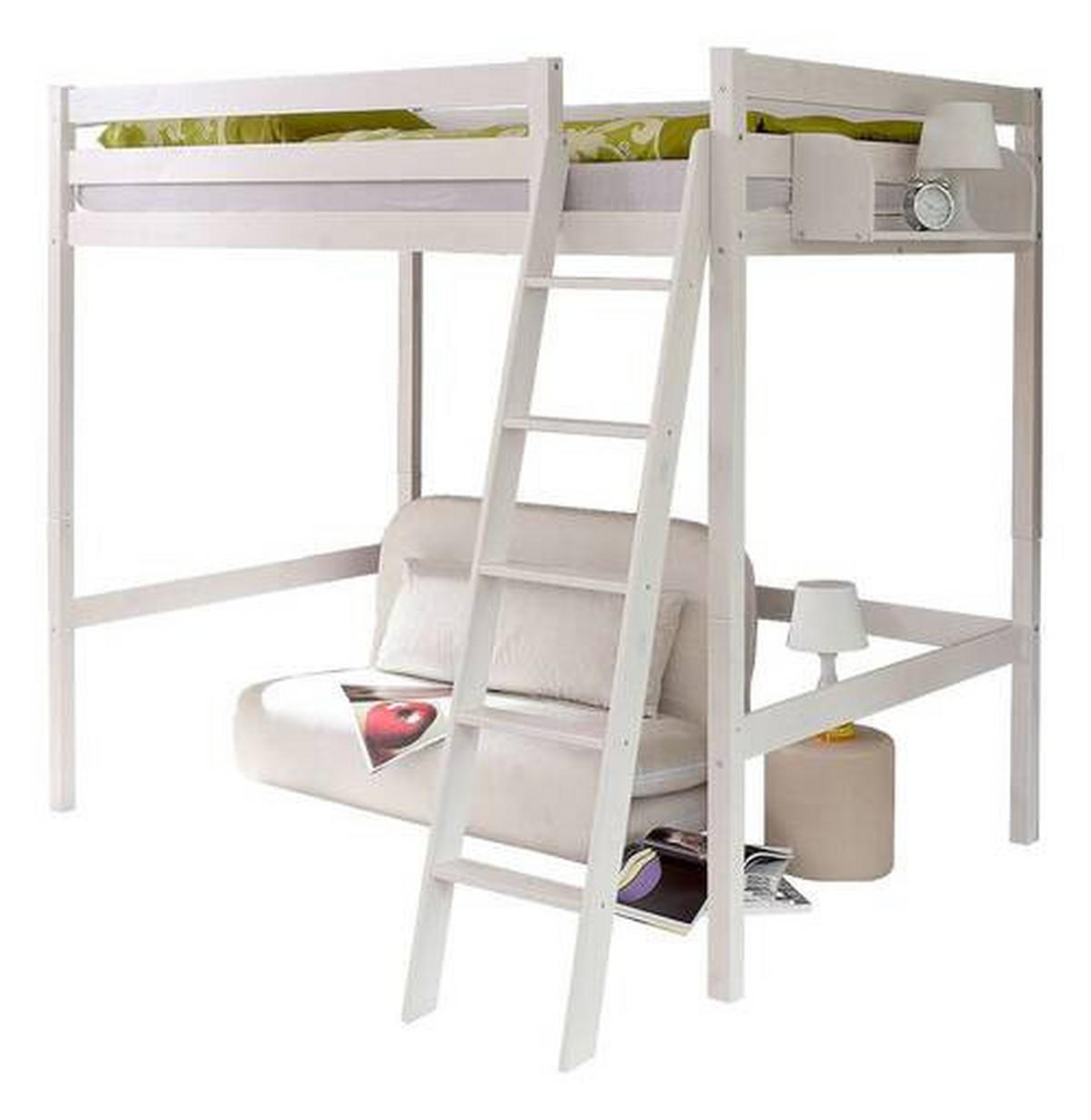 HOCHBETT 140/200 cm Weiß  - Weiß, Basics, Holz (140/200cm) - MID.YOU
