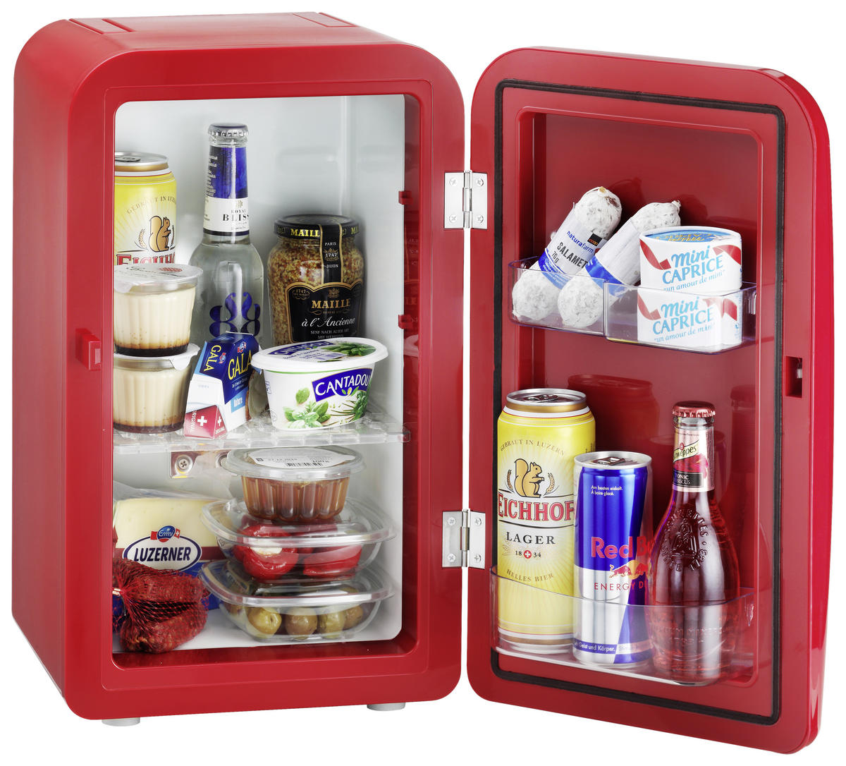 KÜHLBOX Rot 17 L  - Rot, KONVENTIONELL, Kunststoff (32/28,5/46cm) - Trisa Electronics
