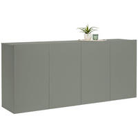 SIDEBOARD 180/80/42 cm  in Grün  - Grün, Design, Holzwerkstoff (180/80/42cm) - Hom`in