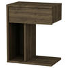 NACHTTISCH 44,4/55/29,4 cm  in Walnussfarben  - Walnussfarben, Design, Holzwerkstoff (44,4/55/29,4cm) - MID.YOU