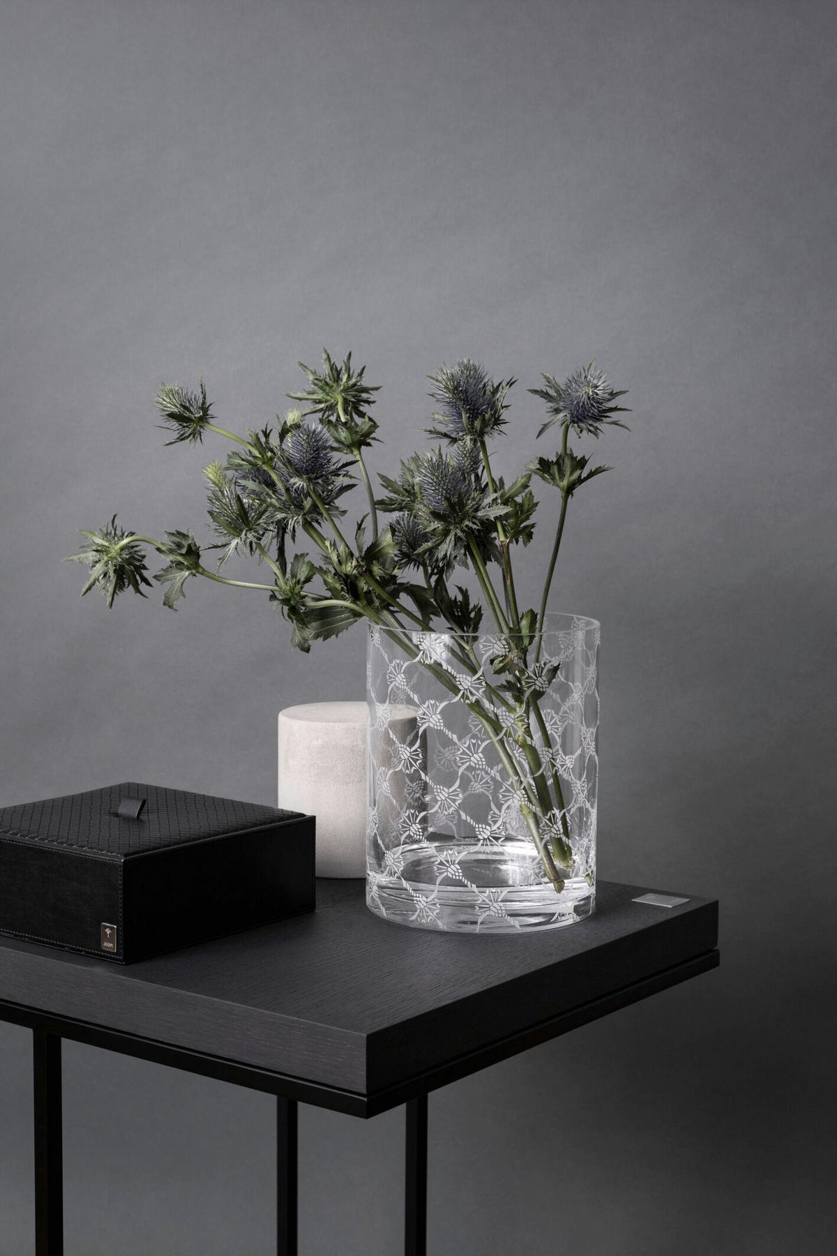 VASE Allover 22 cm  - Transparent, Design, Glas (18/22cm) - Joop!