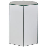 BLUMENTISCH Glas, Holzwerkstoff  - Klar, Design, Glas/Holzwerkstoff (40/48/40cm) - MID.YOU