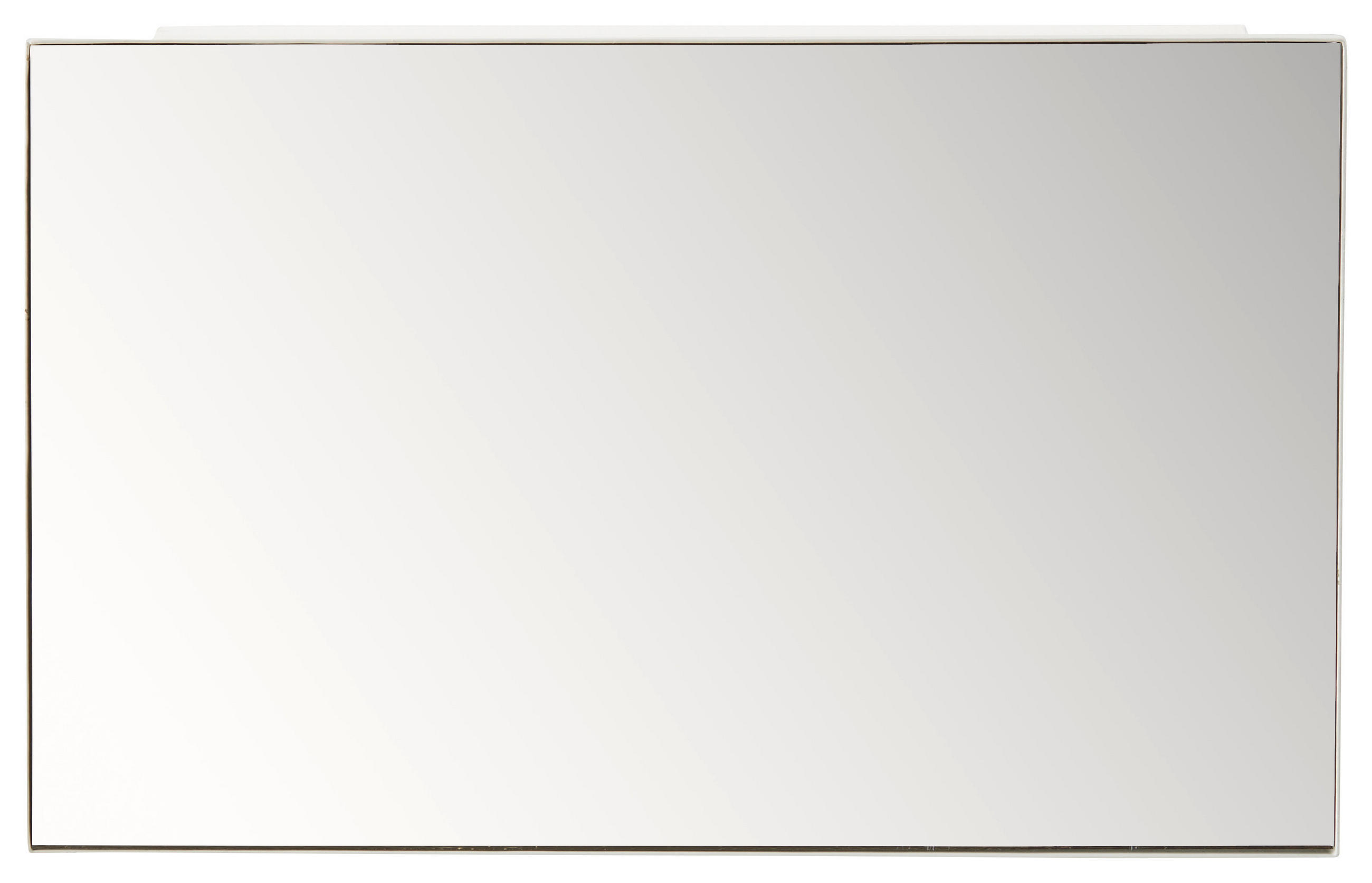 SCHLÜSSELKASTEN Weiß  - Weiß, MODERN, Glas/Metall (28/19/4cm)