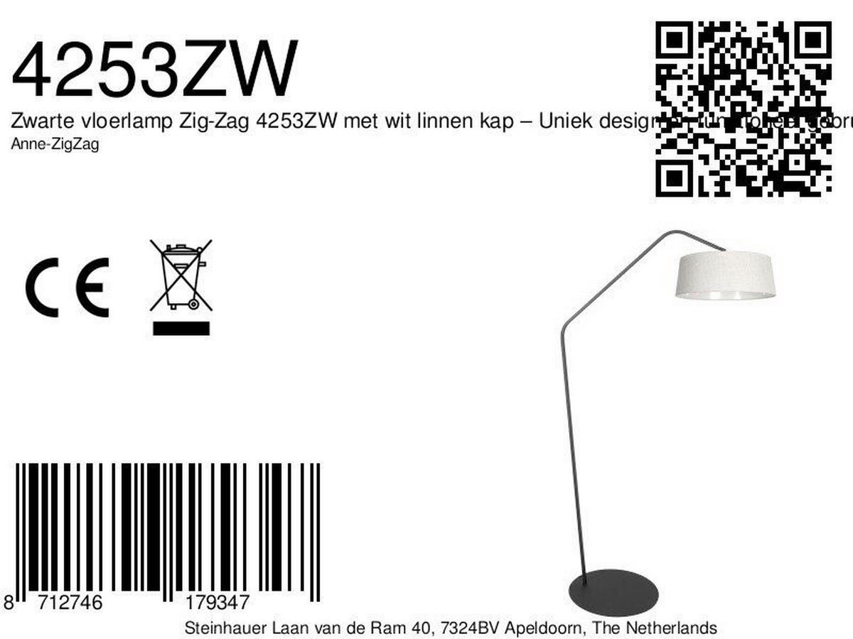 STEHLEUCHTE - Hellgrau/Schwarz, Trend, Textil/Metall (50/173/70cm)