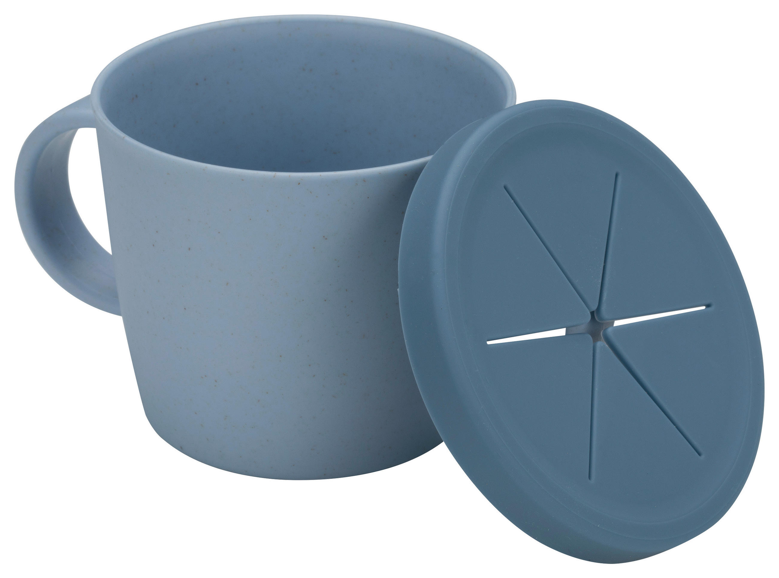 DJEČJA ČAŠA   180 ml    - plava, Natur, plastika/prirodni materijali (12,2/8/6,7cm) - Avelia