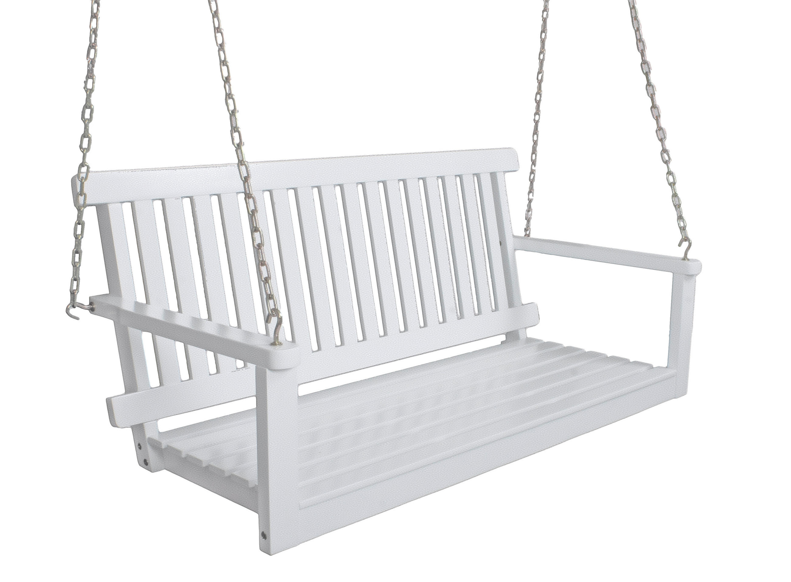 HÄNGEBANK 130/57/63 cm  - Eukalyptusholzfarben/Goldfarben, Basics, Holz/Metall (130/57/63cm) - Gardenson