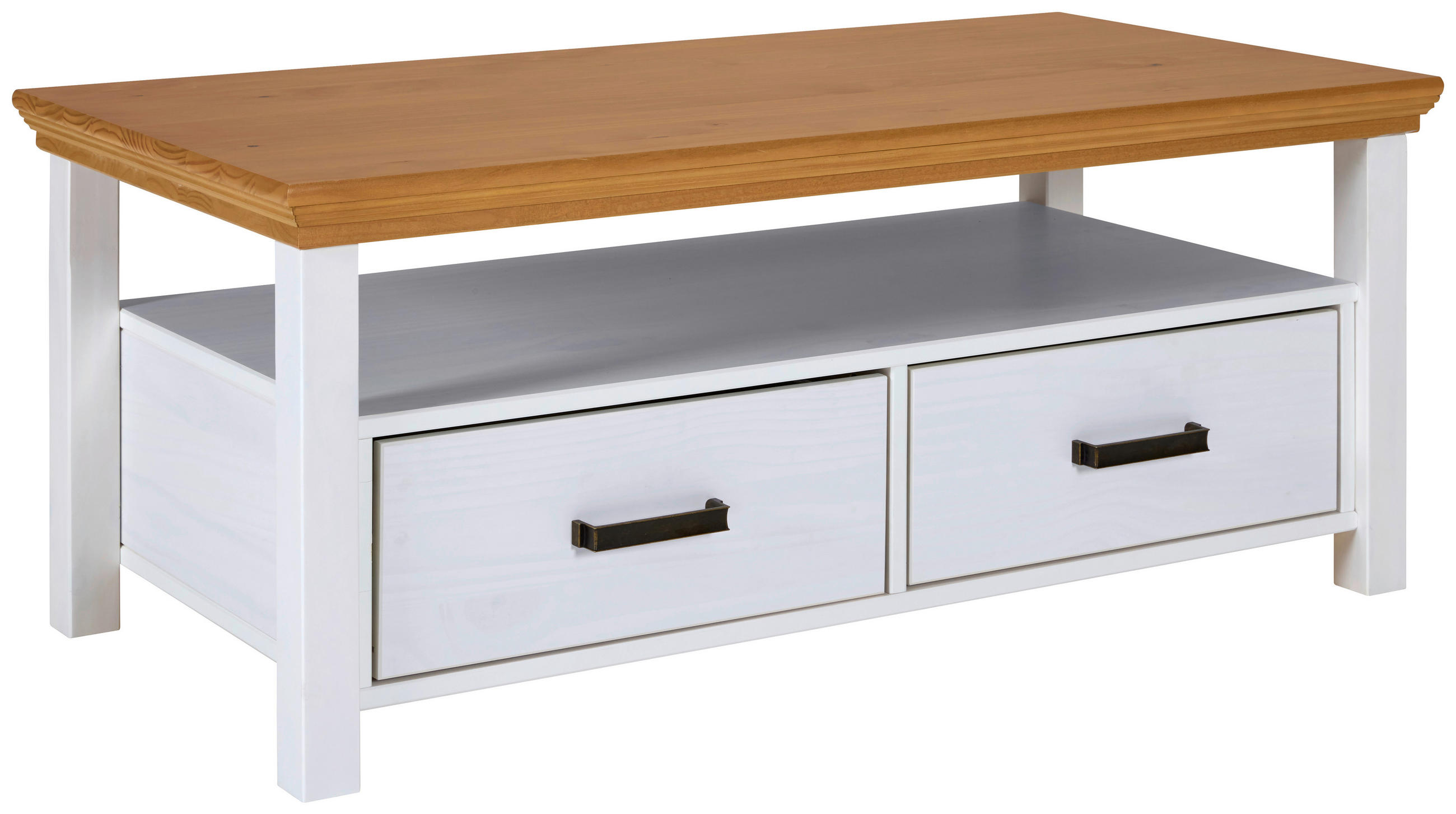 COUCHTISCH in Holz 120/60/49 cm  - Weiß, MODERN, Holz (120/60/49cm) - Livetastic
