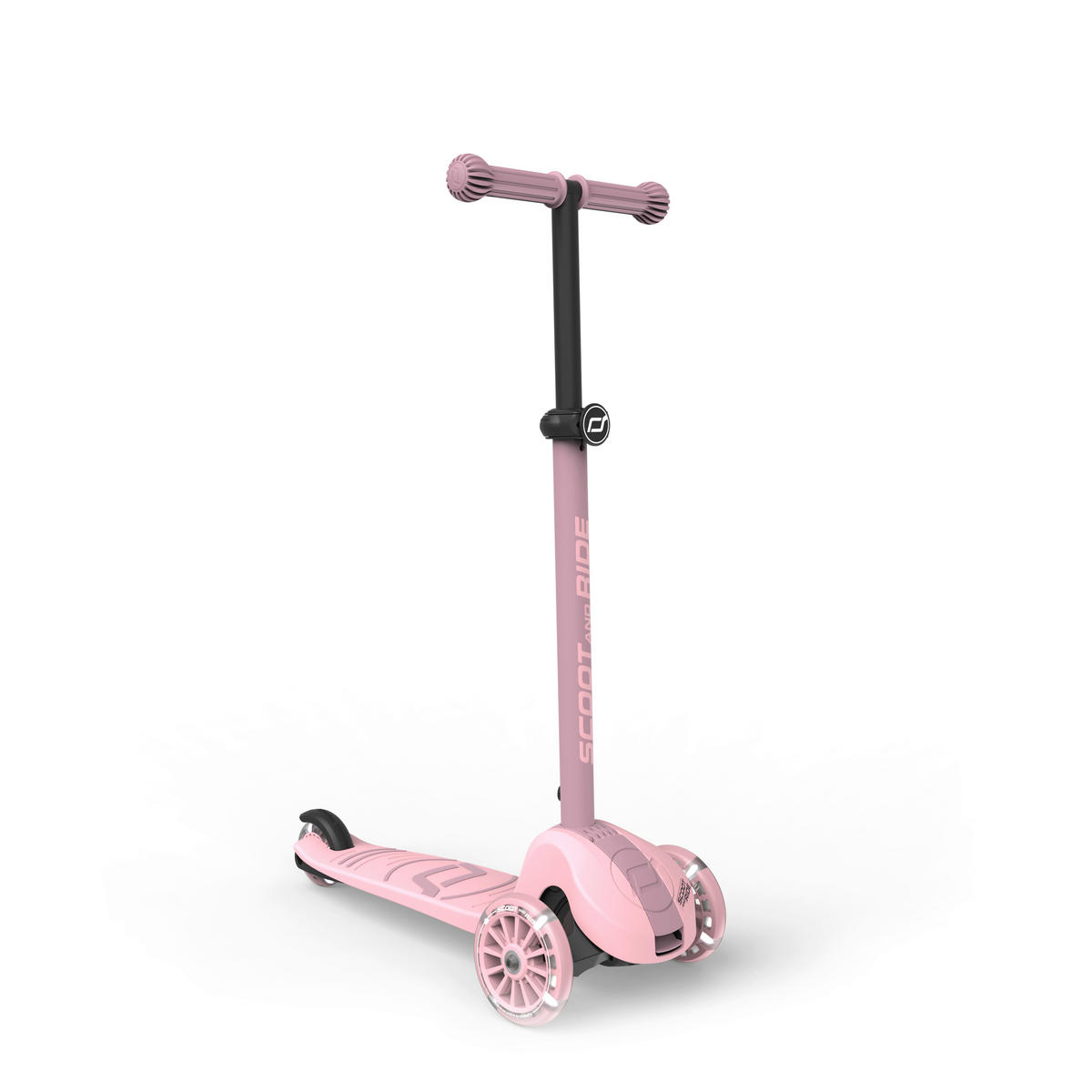 KINDERSCOOTER Highwaykick 3 S  - Hellrosa, Basics, Kunststoff (27/58/57,5cm) - Scoot and Ride