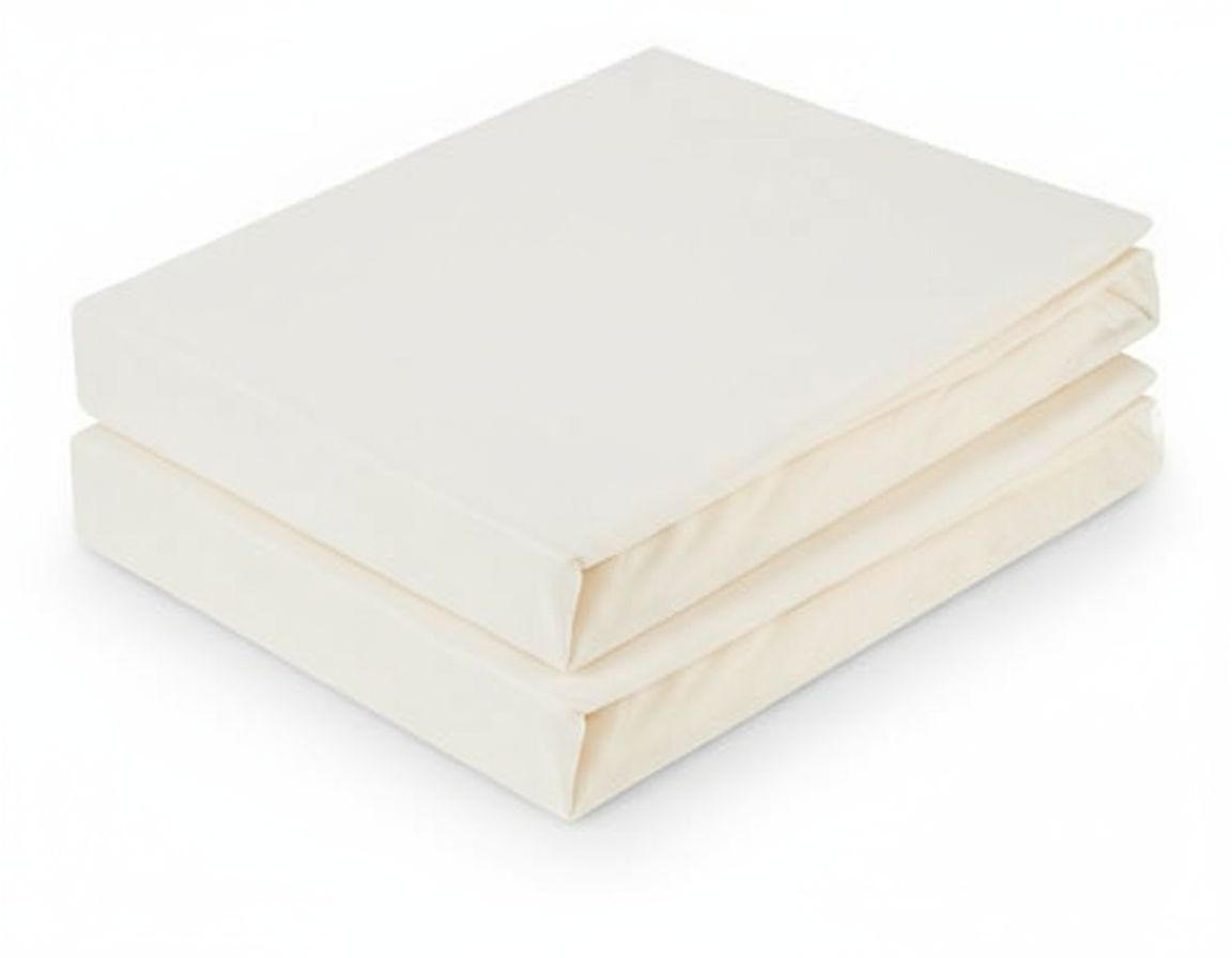 KINDERSPANNBETTTUCH 70/140 cm   - Creme, Basics, Textil (70/140cm) - My Baby Lou