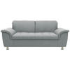 2-SITZER-SOFA  in Webstoff Mintgrün  - Chromfarben/Mintgrün, KONVENTIONELL, Textil/Metall (190/81/105cm) - MID.YOU