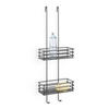 DUSCHKORB - Schwarz, Basics, Metall (25,5/74/14,3cm) - Zack