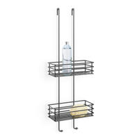 DUSCHKORB - Schwarz, Basics, Metall (25,5/74/14,3cm) - Zack