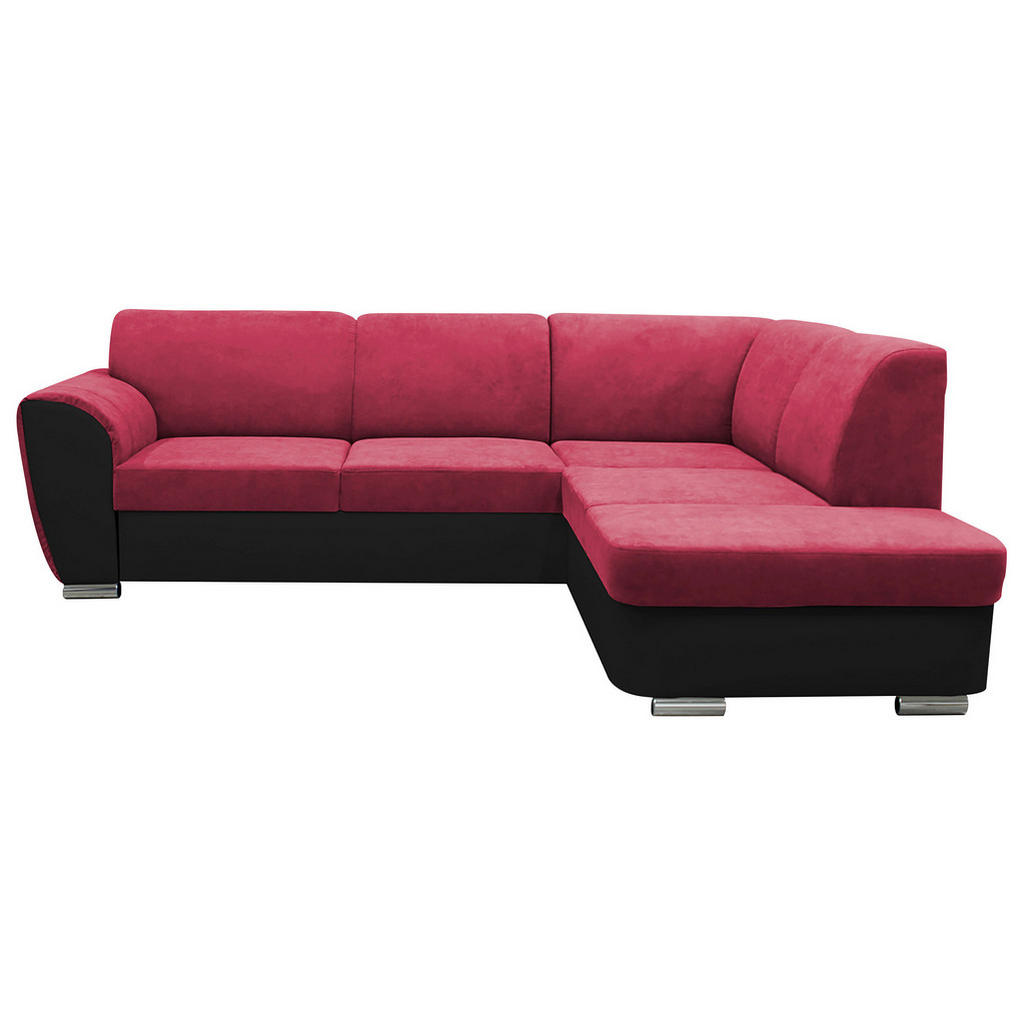 MID.YOU ROHOVÁ SEDAČKA, textil, červená, čierna