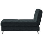 SCHLAFSOFA  in Webstoff Anthrazit  - Anthrazit/Schwarz, MODERN, Textil/Metall (205/90/92cm) - Novel