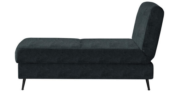 SCHLAFSOFA  in Webstoff Anthrazit  - Anthrazit/Schwarz, MODERN, Textil/Metall (205/90/92cm) - Novel
