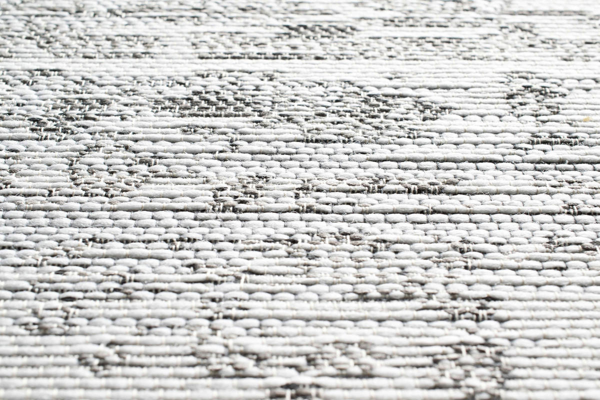 FLACHWEBETEPPICH 120/170 cm Amalfi  - Dunkelgrau/Hellgrau, KONVENTIONELL, Textil (120/170cm) - Novel