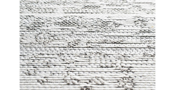 FLACHWEBETEPPICH 60/110 cm Amalfi  - Dunkelgrau/Hellgrau, KONVENTIONELL, Textil (60/110cm) - Novel