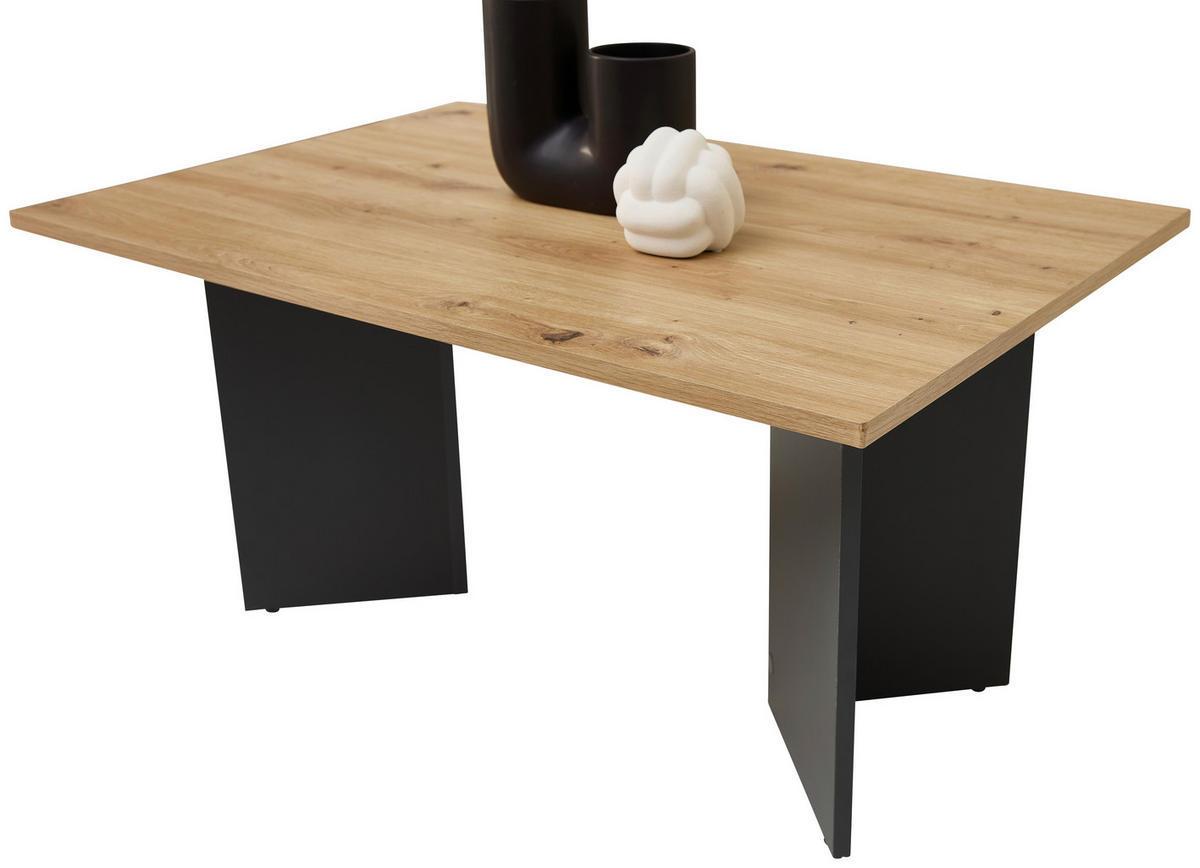 COUCHTISCH in Holzwerkstoff 86/58/44 cm  - Dunkelgrau/Eiche Artisan, Konventionell, Holzwerkstoff (86/58/44cm) - Carryhome