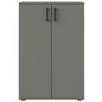 SCHUHSCHRANK 70/106/33,4 cm  - Schwarz/Grün, KONVENTIONELL, Holzwerkstoff/Kunststoff (70/106/33,4cm) - Xora