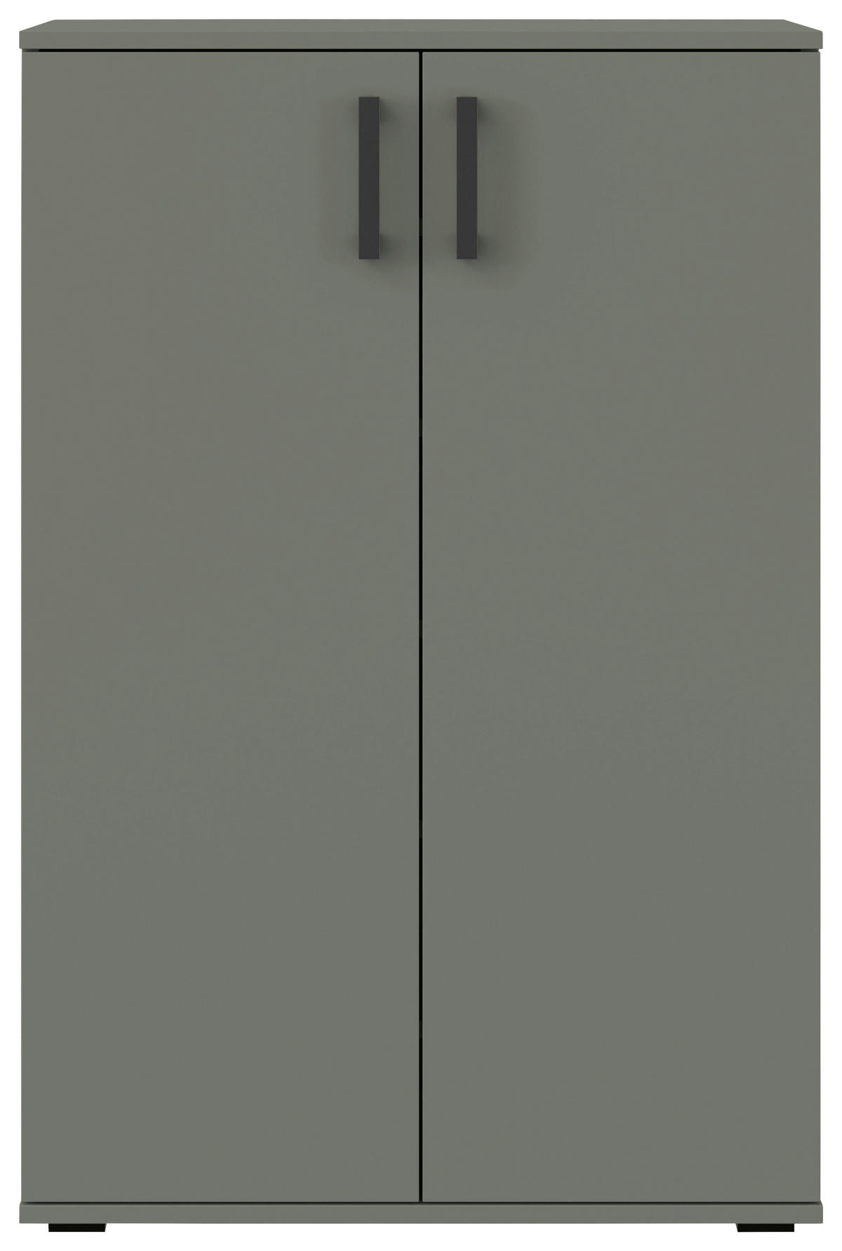 SCHUHSCHRANK Grün  - Schwarz/Grün, KONVENTIONELL, Holzwerkstoff/Kunststoff (70/106/33,4cm) - Xora
